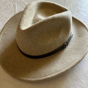Oztralia - Outback Fedora Hat. Felt Hat in Beige